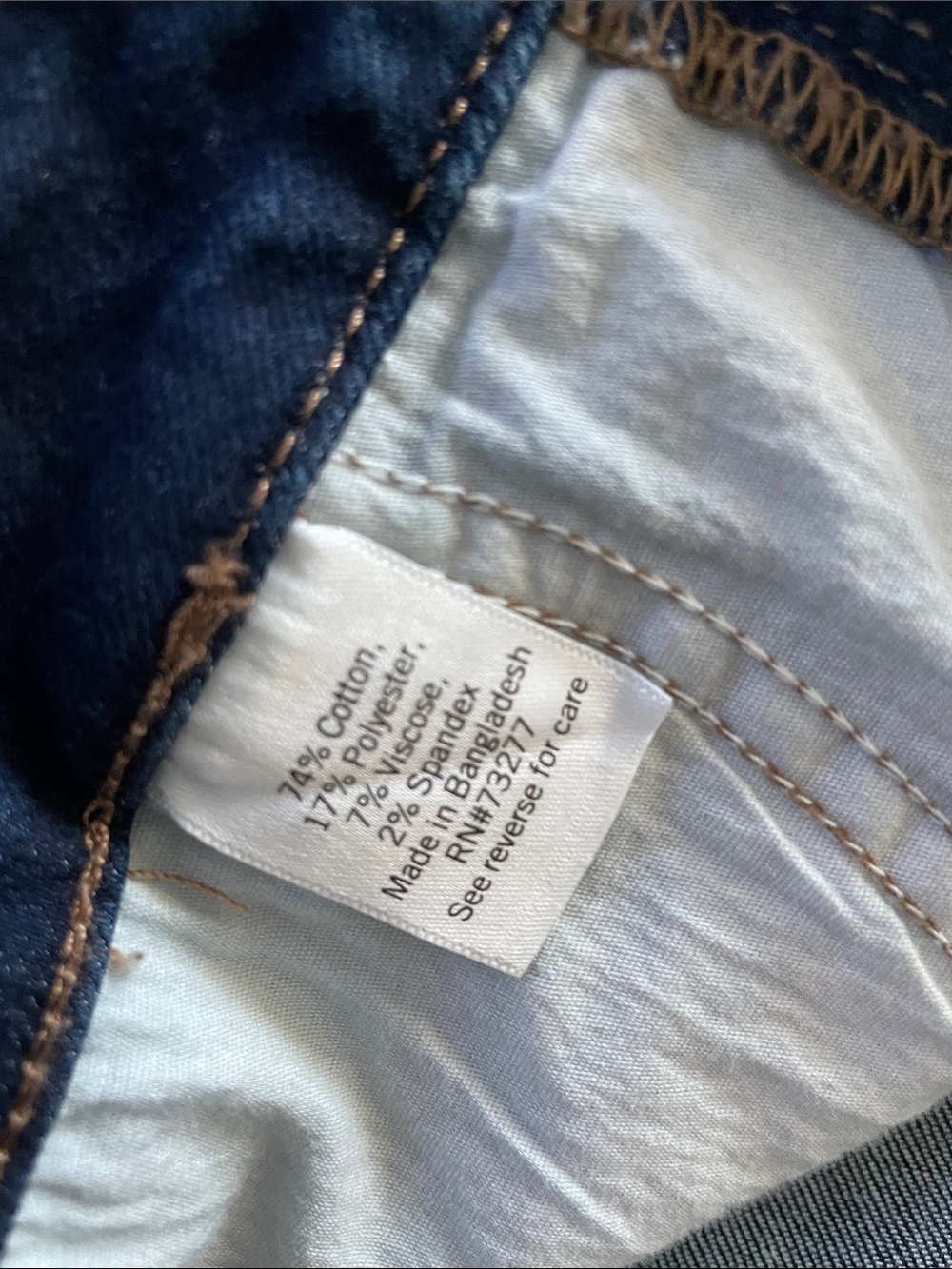 Nine West Dark Blue Women's Jeans - Picture 4 of 4